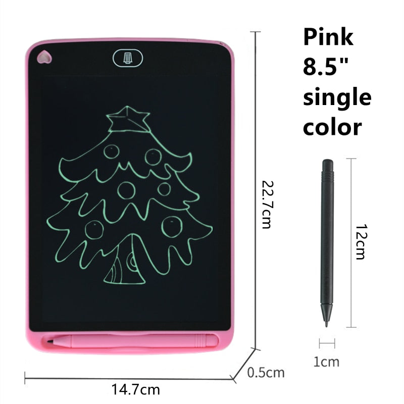 6.5/8.5inch LCD Writing Tablet Children Magic Blackboard Digital Drawing Board Painting Pad Brain Game Kids Toys Girls Best Gift