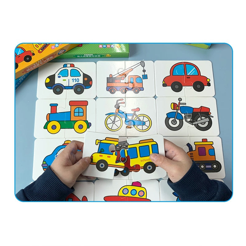 32Pcs Montessori Brinquedos