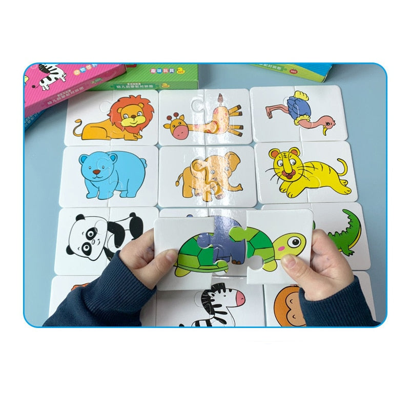 32Pcs Montessori Brinquedos