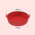 Silicone Basket Pot Tray Airfryer Liner For Air Fryer Reusable Container Accessories Pan Baking Mold Kitchen Shape Protector